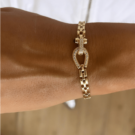 Equestrian Versace links bracelet