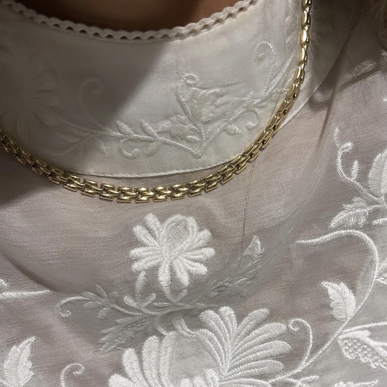 Versace links necklace