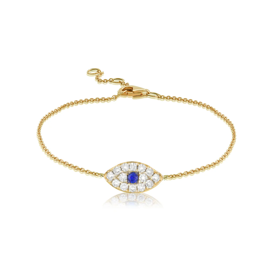 Charming eye bracelet